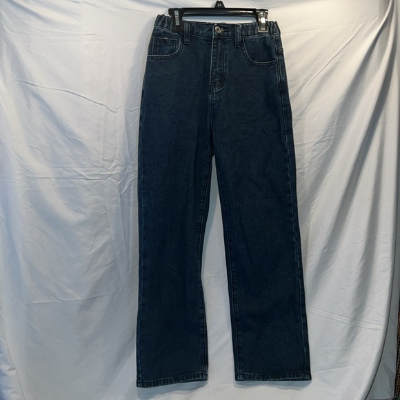 Black Crown Jeans, SZ 160, Waist 12”, Length 35”, New Condition-See notes - Picture 2 of 10